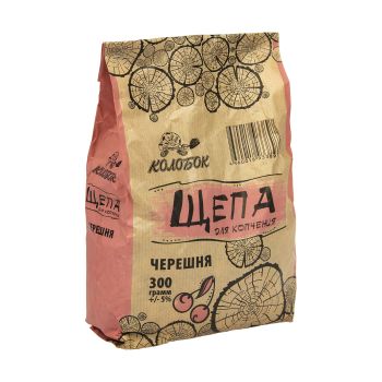 Щепа д/копчения Черешня "Колобок" 300гр *25