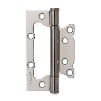 Петля без врезки 100*63*2мм ХРОМ CR AVERS *2/12/96