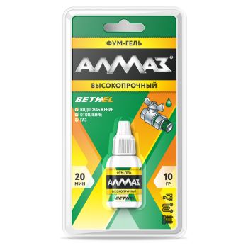Фум-гель "Алмаз" Высокопрочный 10 г  *10/60
