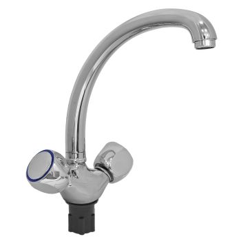 Смеситель для кухни ROEGEN RR024B высокий излив усиленный *1/10