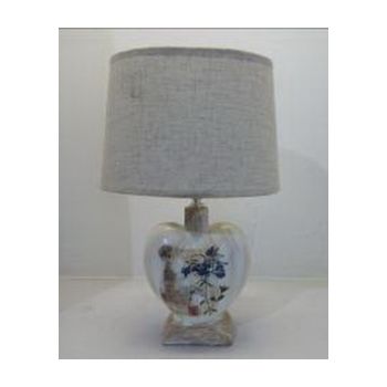 Лампа настольная 00936-0.7-01 Е14 60Вт (керамика+абажур) *1