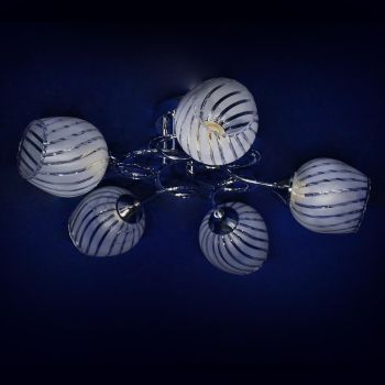 Люстра А2309/5 CH Е27 5*40Вт (h=230; d=580)  VERNER LIGHTING *1