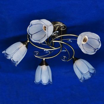 Люстра А1435/5  АВ   5*40W Е14 , 220V VERNER LIGHTING *1