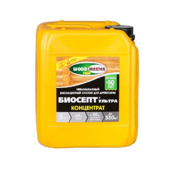 Антисептический состав Биосепт-Ультра КОНЦЕНТРАТ 5 кг WOODMASTER PROF *1/128