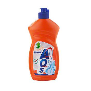 Чист.ср-во д/посуды AOS 450г Бальзам (1110-3/1504-3)  *20 *