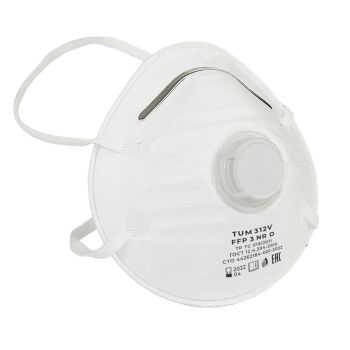 Респиратор формованный с клапаном TUM312V TUM-SIZ *10/200