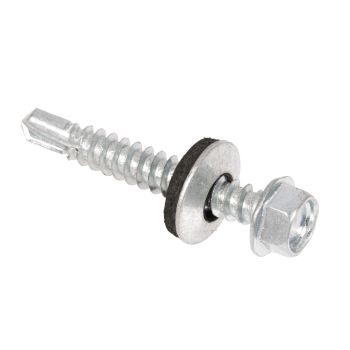 Саморезы кровельные BROZEX 5,5*32 цинк (10кг) промтара *10