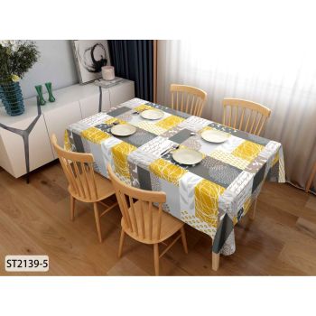 Клеёнка на тканевой основе "кожа" "Модерн" "Геометрия" шир.1,37м GW-21268 "Great Way" *20