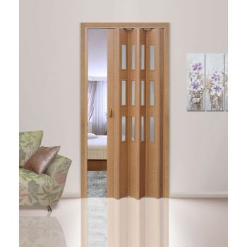 Дверь раздвижная со стеклом Дуб Старый (2050*840) *1/4