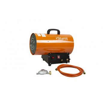 Пушка тепловая газовая 10кВт 330м3/ч S-120м2 пьезоподжиг GH91101 Sturm *1