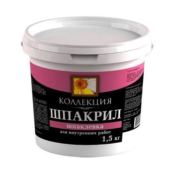 Шпаклевка-шпакрил для внутренних работ 0,9 кг КОЛЛЕКЦИЯ  Ижсинтез *1/18