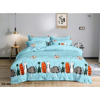 Постельное белье детский 1,5сп бамбук Орхидея DA-488, наволочки 70*70см - 2шт *1