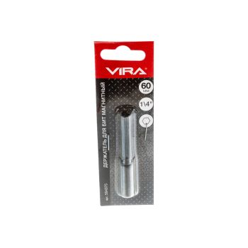 Адаптер для бит  60мм магнитный хвостовик 1/4" (554375) VIRA *1