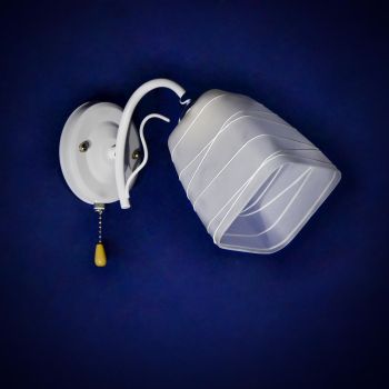 Бра N2260/1W WT+CH E27 1*40Вт (200*280*150)  VERNER LIGHTING *1