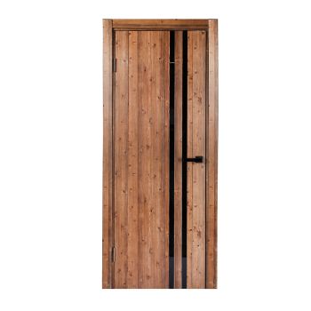 Дверь межкомнатная глухая ESTETICA 303 ПВХ Орех 600 мм BROZEX-WOOD *1