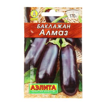 Семена Баклажан Алмаз 0,3гр Аэлита Лидер *10/500
