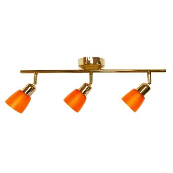 Светильник настенный (спот) 2018-3 FGD/OR E14  3*40W зол/оранж VERNER LIGHTING *1/12