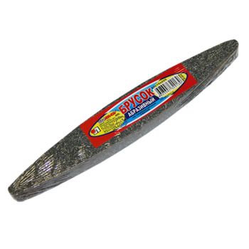 Брусок абразивный 225*35*15мм Р150 (14А) "Лодочка" (Луга) *1/60