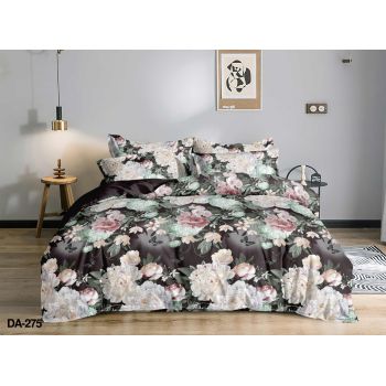 Постельное белье 2сп бамбук Орхидея DA-275, наволочки 70*70см - 2шт *1/4