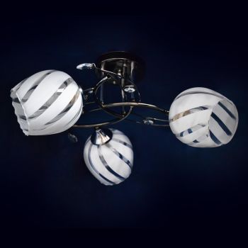 Люстра А2312/3 BCH Е27 3*40Вт (h=270; d=450)  VERNER LIGHTING *1