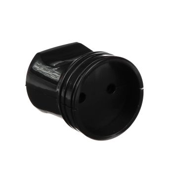 Розетка кабельная 2П б/з 10А 250В черная  TDM SQ1806-0410  *1/50