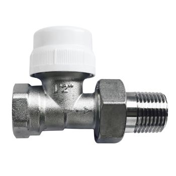 Клапан радиаторный термостатический прямой 1/2"(Ø15) М/П CARTVS12 *1/2