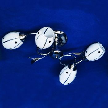 Люстра А1195/4  CH   4*40W Е27 , 220V VERNER LIGHTING *1