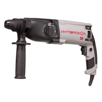 Перфоратор  900Вт 3режима 0-1050об/мин 0-5100уд/мин 3,3Дж кейс П-30/900ЭР ИНТЕРСКОЛ *1/4