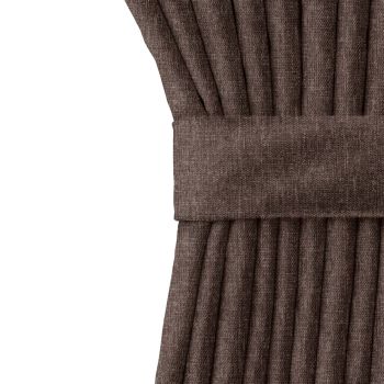 Штора рогожка 165*270см шоколад Волшебная ночь *1