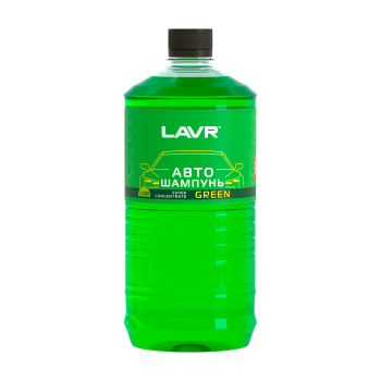 Автошампунь LAVR Green для ручной мойки, 1 л / Ln2265 *12