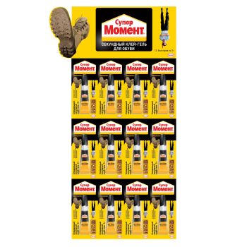 Клей 3г д/обуви супер Момент мультикарта 1694871   *12/144