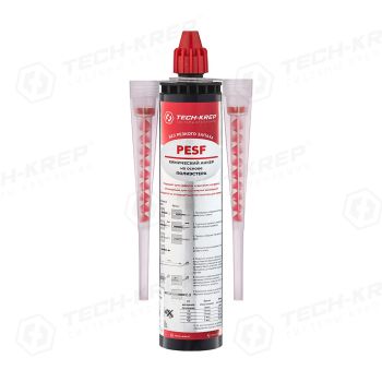 Анкер химический двухкомпонентный 300мл PESF POLYESTER TECH-KREP *1/12