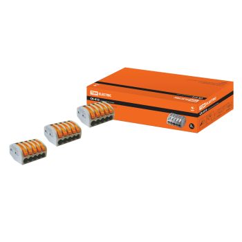 Клемма соединительная 5 конт. СК-415 (2,5мм2) TDM SQ0527-0003 *5/85