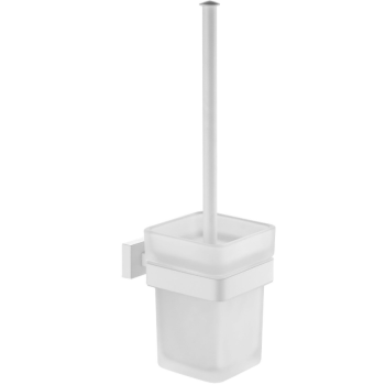 Ерш для туалета настенный белый, 125х85х34 мм. , Shevanik SG5600C  *1/20