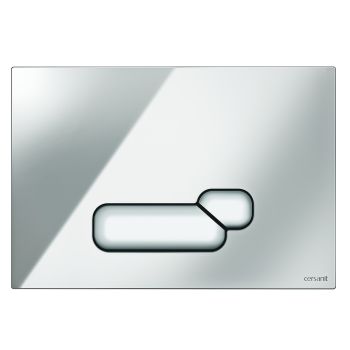 Кнопка ACTIS хром блестящий, универсальная Cersanit *1