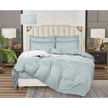 Постельное белье евро бамбук жаккрад Орхидея кварц, наволочки 70*70см - 2шт *1