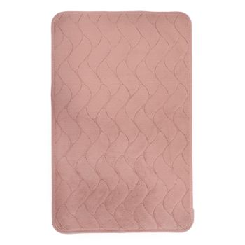 Коврик д/ванной Aquadomer  "Marina" (50см х 80см) Розовый АМ004  *1/50