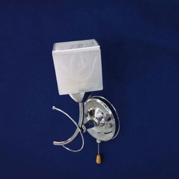 Бра N0138/1W  СН    Лед      1*60W E27  220V  (h=280, w=140, l=140)   VERNER LIGHTING *1