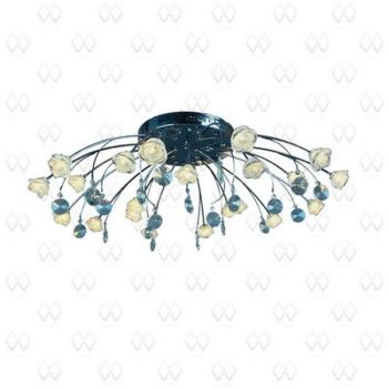 Люстра Амелия хром 21*20W G4  12V  S=28м2  360010431 *1
