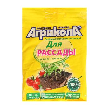 Удобрение для рассады 50г Агрикола №6 *10/100