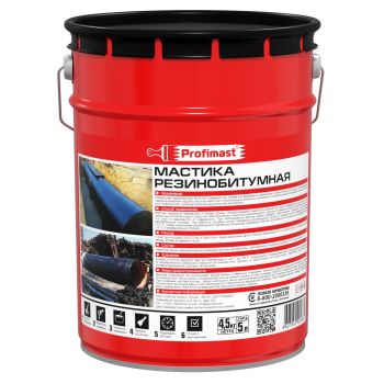 Мастика резинобитумная  5 л PROFIMAST *1/4/96