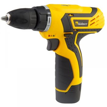 Дрель-шуруповерт 10,8В Kolner KCD 10.8L(0-550 об/мин,1,3 Ач,16Нм,БЗП,Li-on,2ч заряд)*1/10