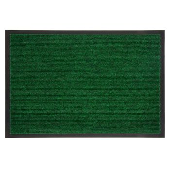 Коврик влаговпитывающий 60*90 см ребристый зеленый "VORTEX" (арт.22091/24324) *1/10