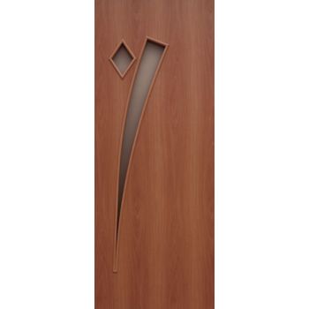 Дверь межкомнатная остеклённая "Триумф-1" Итальянский орех 800мм BROZEX-WOOD  *1