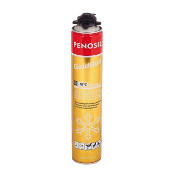 Пена монтажная профес. 1000мл/997гр зимняя -18С "Penosil Gold Gun  65 winter" до 65л   *1/12/504