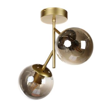 Люстра N36375/2 GD 2*40W E27 220V (l-350; w-130; h-300)  VERNER LIGHTING *1