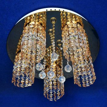 Люстра S0664/5   FG  5*60W Е14 с пультом d.450 VERNER LIGHTING