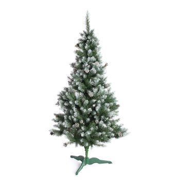 Елка  искусственная ПВХ "Элитная" серебро 1,8м *1/12