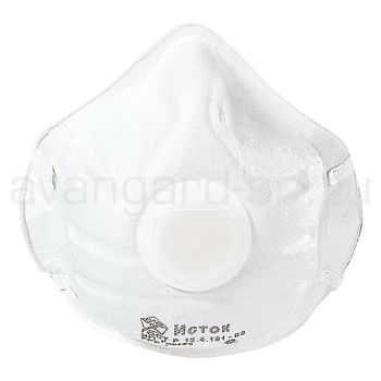 Респиратор формованный с клапаном Исток-1ФК FFP1  арт. РЕС010-И (10025) *1/10