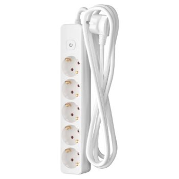 Удлинитель 5 розеток 3м с/з выкл ПВС 3*1мм2 16А мощ.нагр 4000Вт 16-35ЕS Фотон 21208 *1/20